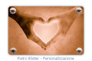 Diamante Naturale Certificato Con Personalizzazione Cuore con Mani