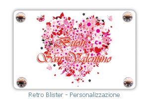 Diamante Naturale Certificato Con Personalizzazione San Valentino