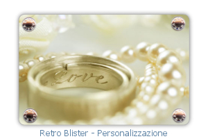 Diamante Naturale Certificato Con Personalizzazione Nozze