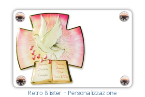 Diamante Naturale Certificato Con Personalizzazione Cresima