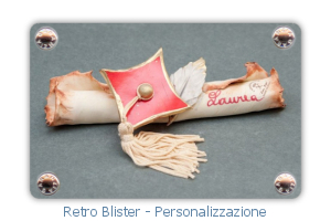 Diamante Naturale Certificato Con Personalizzazione Laurea
