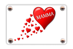 Diamante Naturale Certificato Con Personalizzazione Festa della Mamma